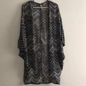 Tribal Print Kimono